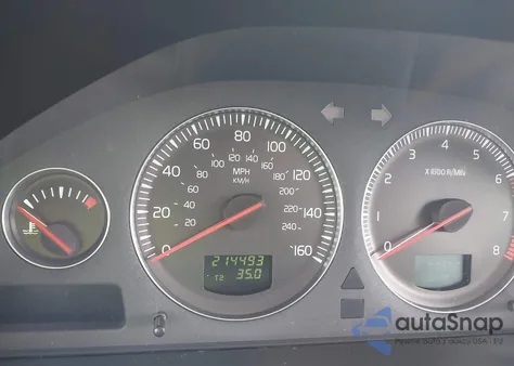 2005 Volvo S60 2.5T Awd из США, поврежденный, VIN YV1RH592752440479